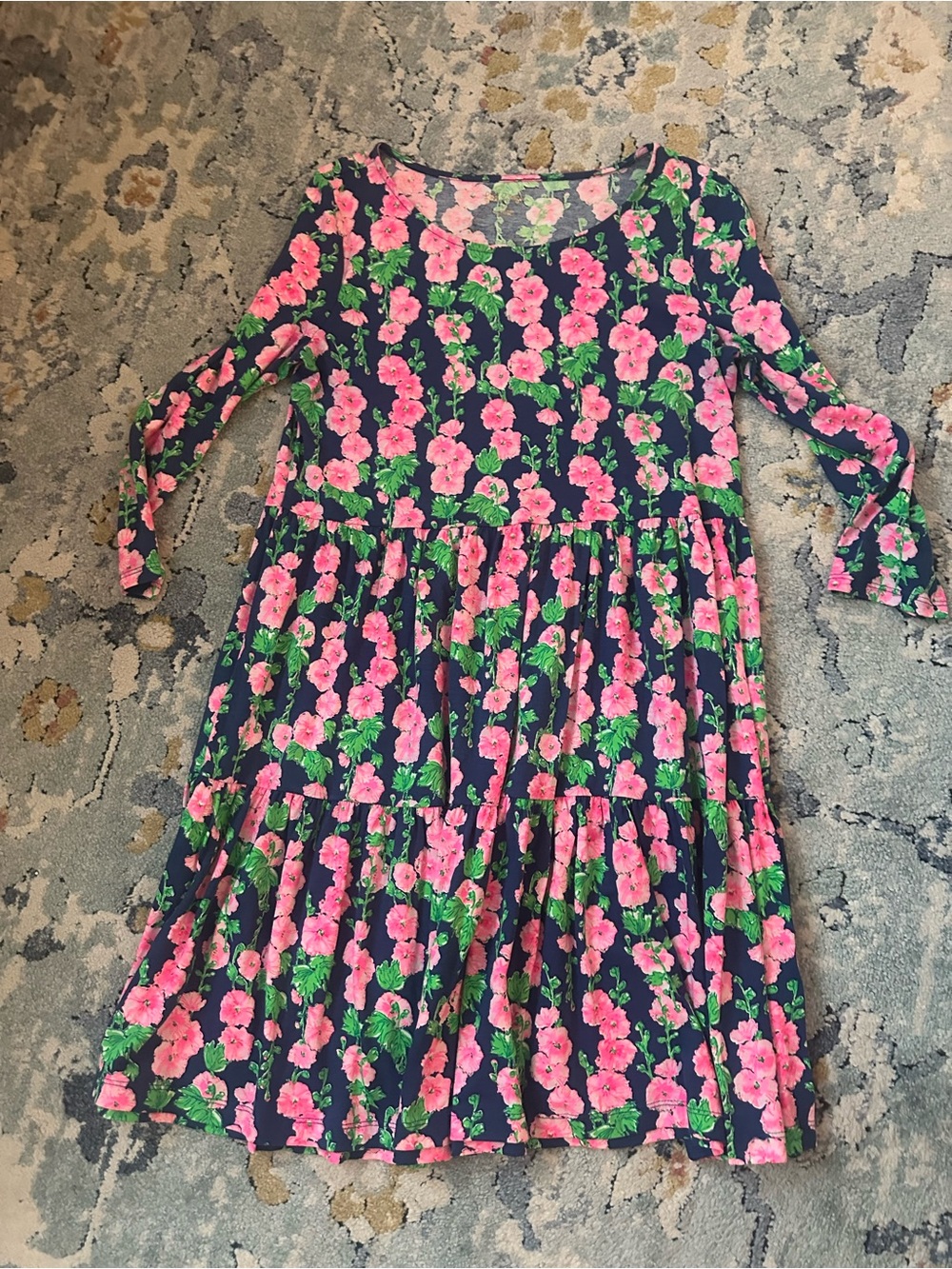 Lilly Pulitzer dress pink and Navy